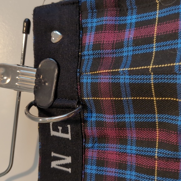 Morph8ne punk plaid high waisted skirt M - Picture 2 of 3